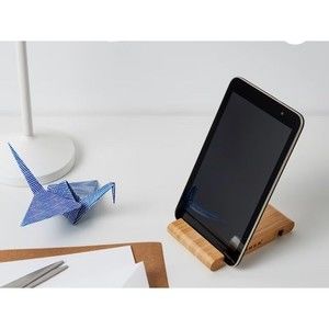 Holder for mobile phone/tablet, bamboo new